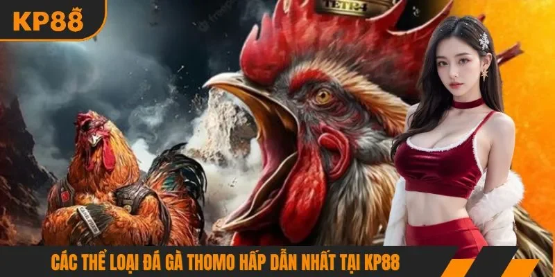 Các thể loại đá gà Thomo hấp dẫn nhất tại KP88