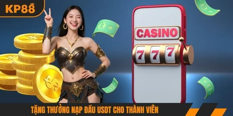 Tặng thưởng nạp đầu USDT cho thành viên