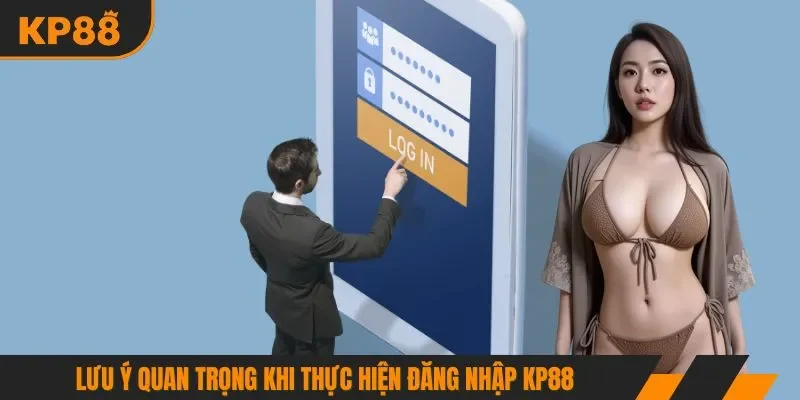 Lưu ý quan trọng khi thực hiện đăng nhập KP88